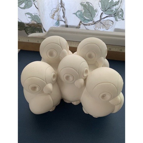 MIDCENTURY MODERN Group Of Alabaster Owls Made In Italy - Picture 1 of 7